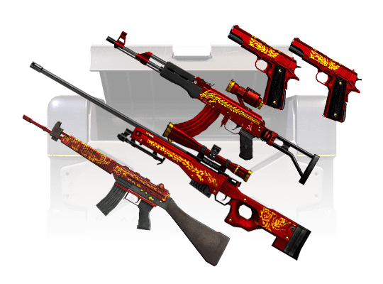 Red Dragon Mega Crate B